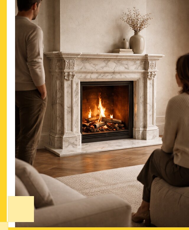 Мраморные камины под ключ в Назарове от 256950 р. | ЭриданНрв