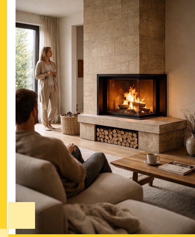 Угловые камины из кирпича установка в Назарове от 154170 р. ЭриданНрв