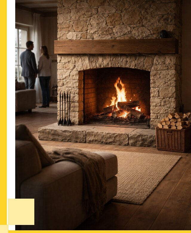 Открытые камины под ключ в Назарове от 154170 р. ЭриданНрв