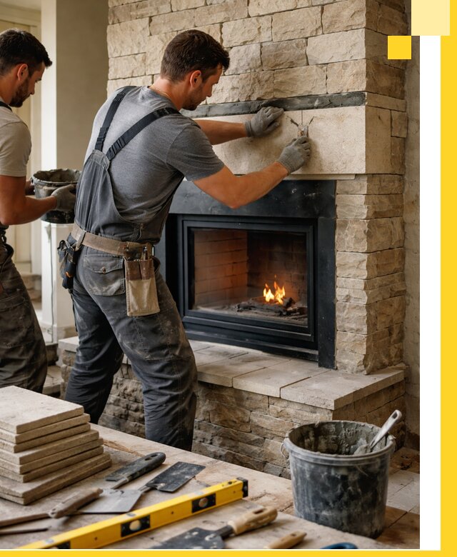 Проектирование и установка открытых каминов в Назарове