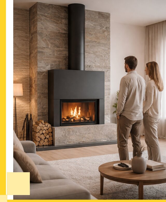 Закрытые камины под ключ в Назарове от 123336 р., ЭриданНрв