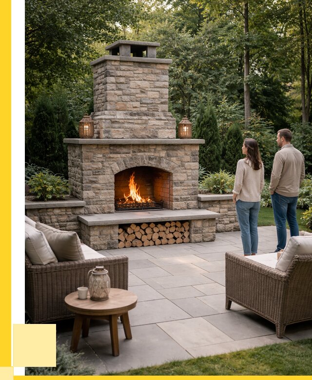 Уличные камины из кирпича в Назарове от 154170 р. | ЭриданНрв