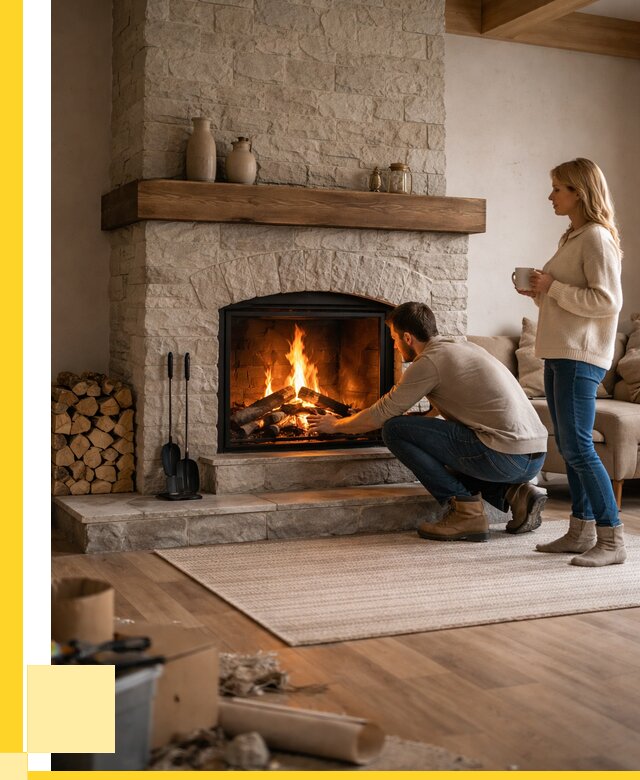 Камины для загородного дома в Назарове от 359730 р., ЭриданНрв