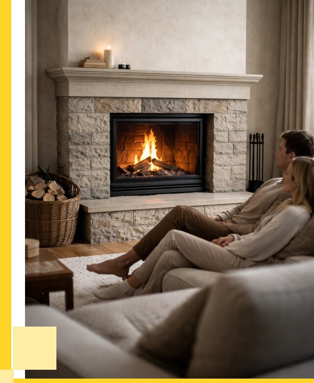 Камины в частном доме под ключ в Назарове от 205560 р. | ЭриданНрв