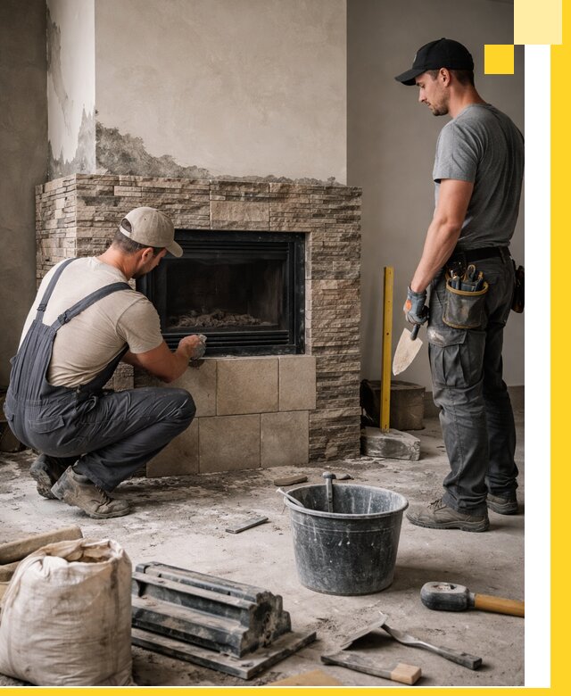 Камины под ключ в Назарове: проект, изготовление и монтаж