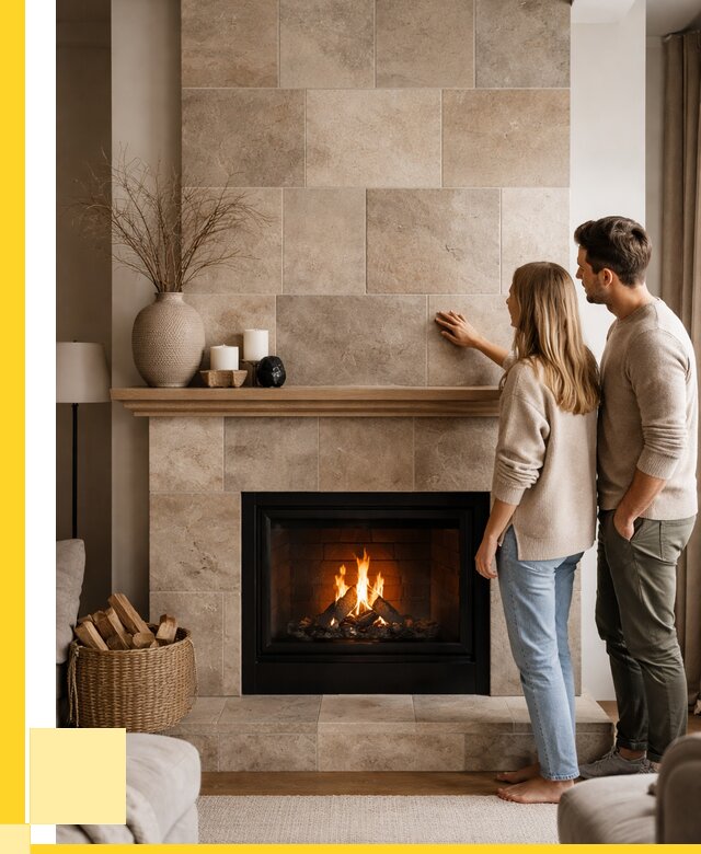 Облицовка каминов керамогранитом в Назарове от 4625 р. | ЭриданНрв