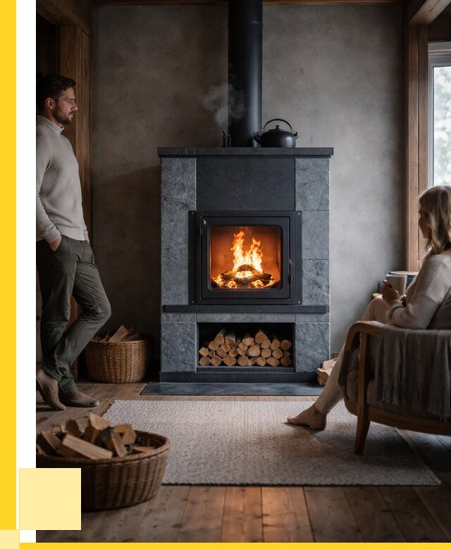 Каминопечи из кирпича в Назарове под ключ от 123336 р., ЭриданНрв