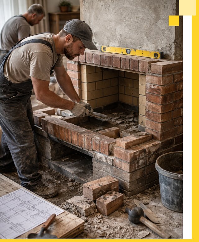 Изготовление и установка каминопечей под ключ в Назарове