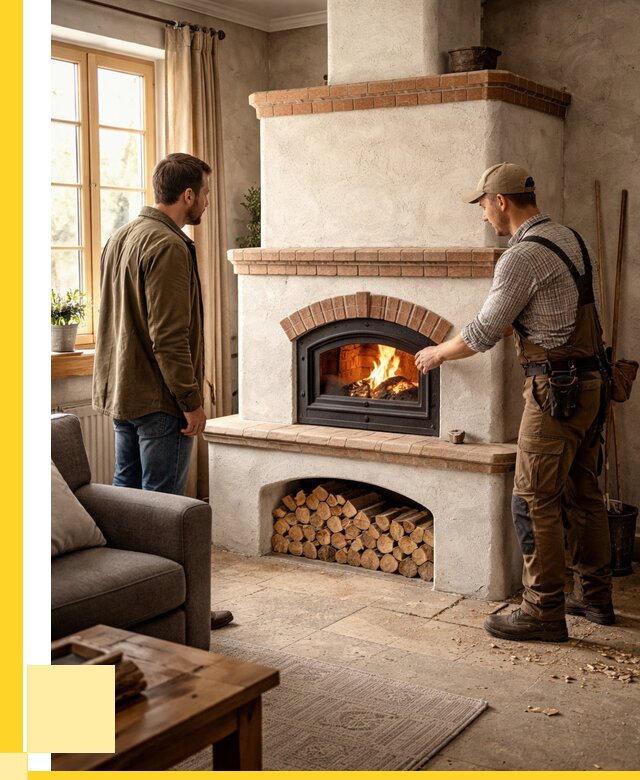 Печи камины в Назарове: кирпичные, изразцовые от 61668 р. | ЭриданНрв