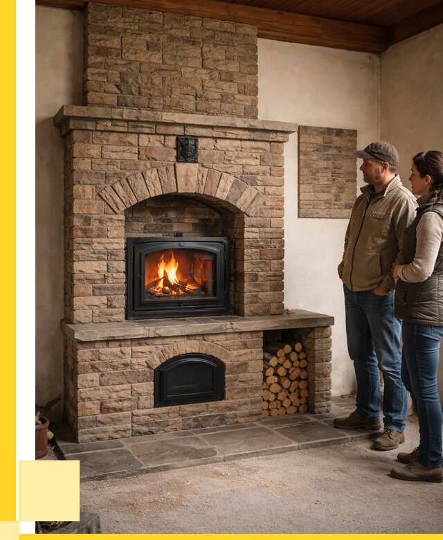 Кирпичная печь под ключ в Назарове от 154170 р. | ЭриданНрв