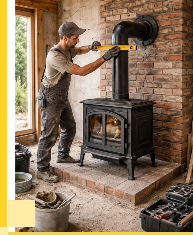 Монтаж печей установка банной печи в Назарове от 15417 р. | ЭриданНрв