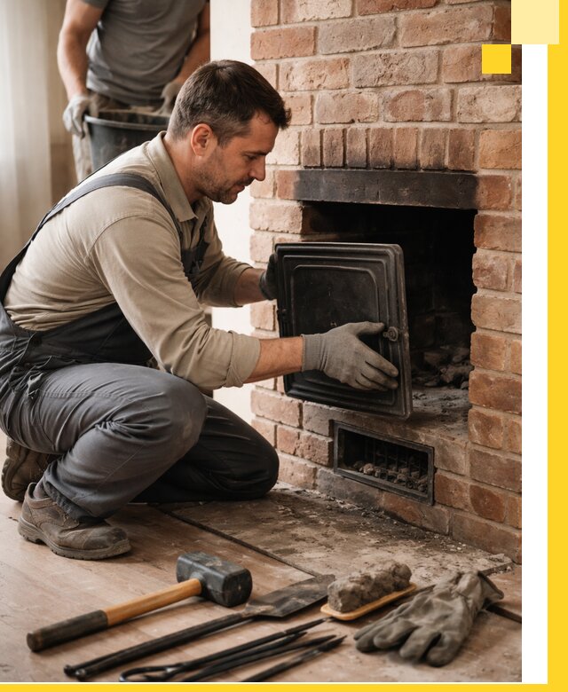 Ремонт печей в Назарове с гарантией качества и безопасности
