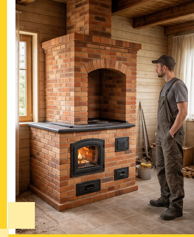 Кирпичные печи в Назарове: купить от 154170 р. | ЭриданНрв