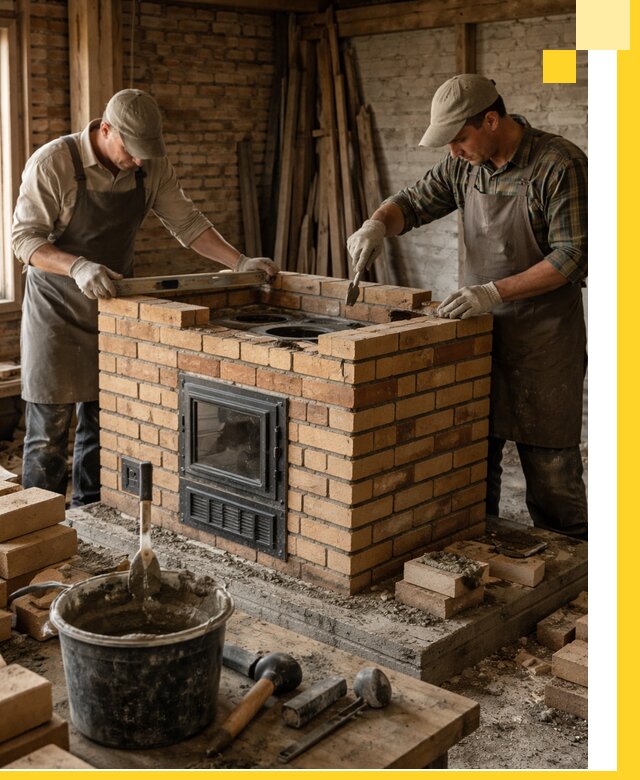 Изготовление и установка варочных печей под ключ в Назарове