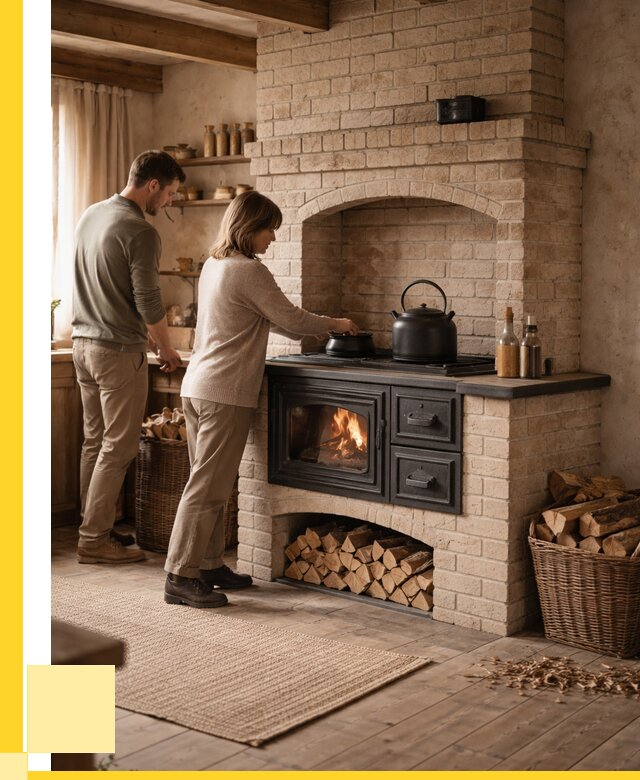 Печи с плитой в Назарове от 46251 р. | ЭриданНрв — кирпичная печь