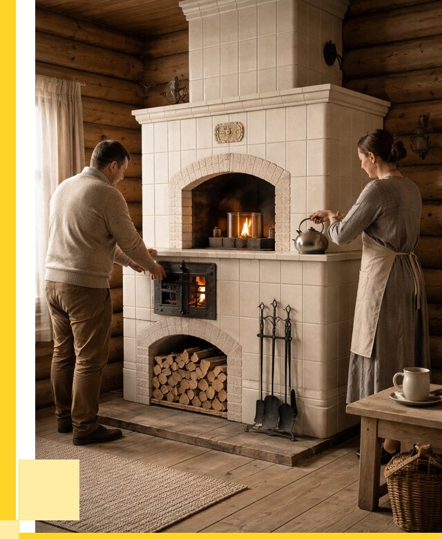 Русские печи в Назарове: установка от 154170 р. ЭриданНрв