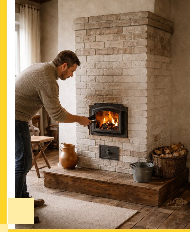 Печь голландка из кирпича в Назарове от 87363 р. | ЭриданНрв