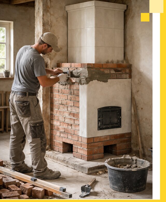 Изготовление и установка печей-голландок под ключ в Назарове