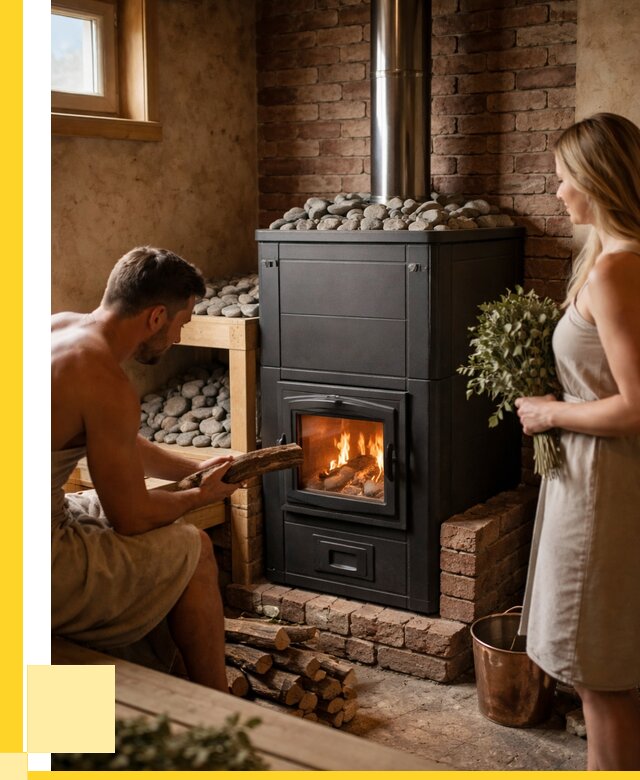 Кирпичная печь для бани на заказ в Назарове от 56529 р. | ЭриданНрв