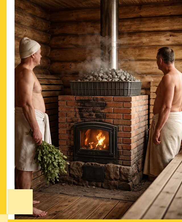 Печи для парной в Назарове под ключ от 66807 р. - ЭриданНрв