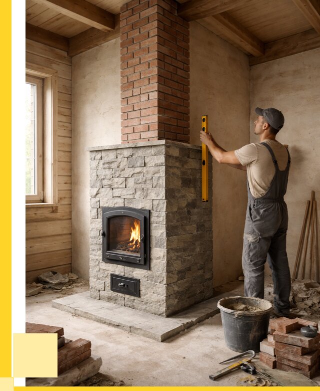 Печи и дымоходы под ключ в Назарове от 46251 р., ЭриданНрв