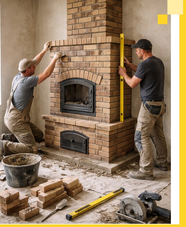 Продажа и установка печей и каминов для дома под ключ в Назарове