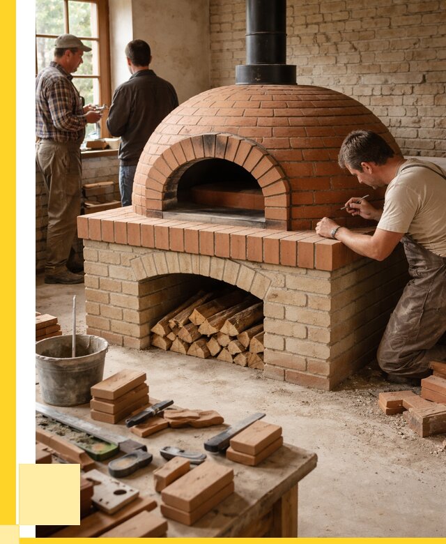 Помпейская печь дровяная для пиццы в Назарове | ЭриданНрв от 205560 р.