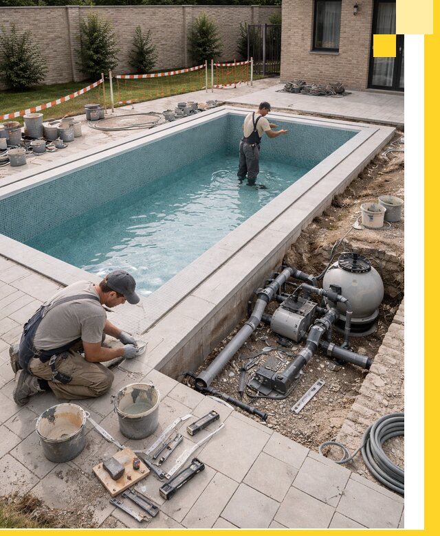 Строительство бассейнов под ключ в Назарове: проекты и монтаж