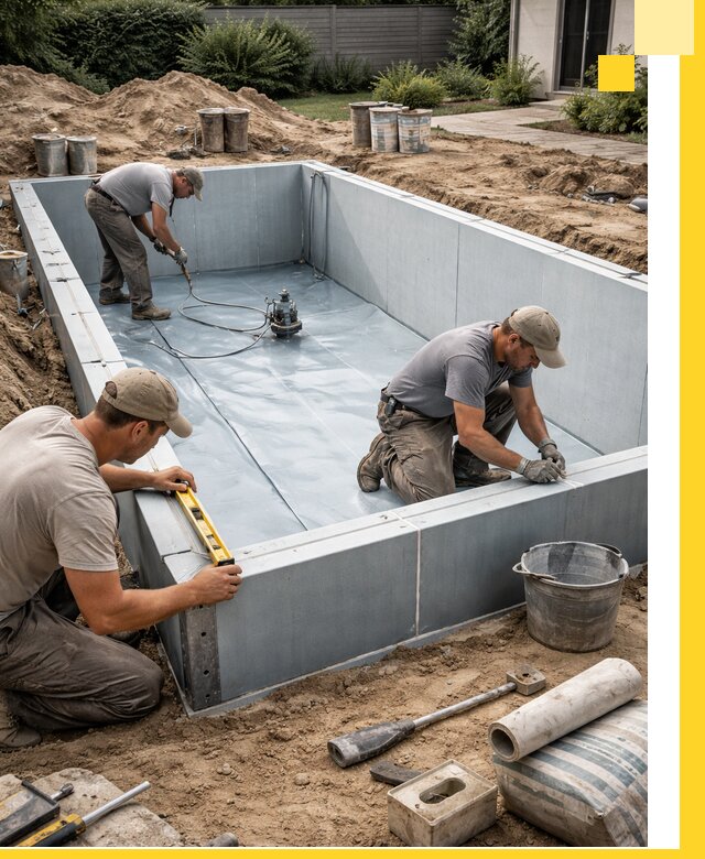 Профессиональный монтаж бассейнов под ключ в Назарове с гарантией