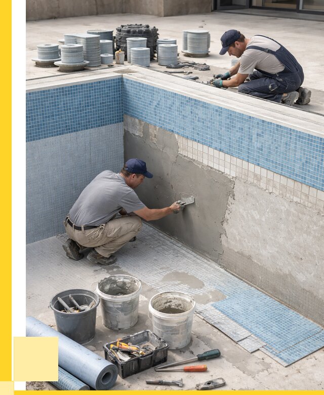 Ремонт и обслуживание бассейнов в Назарове от 25695 р. | ЭриданНрв