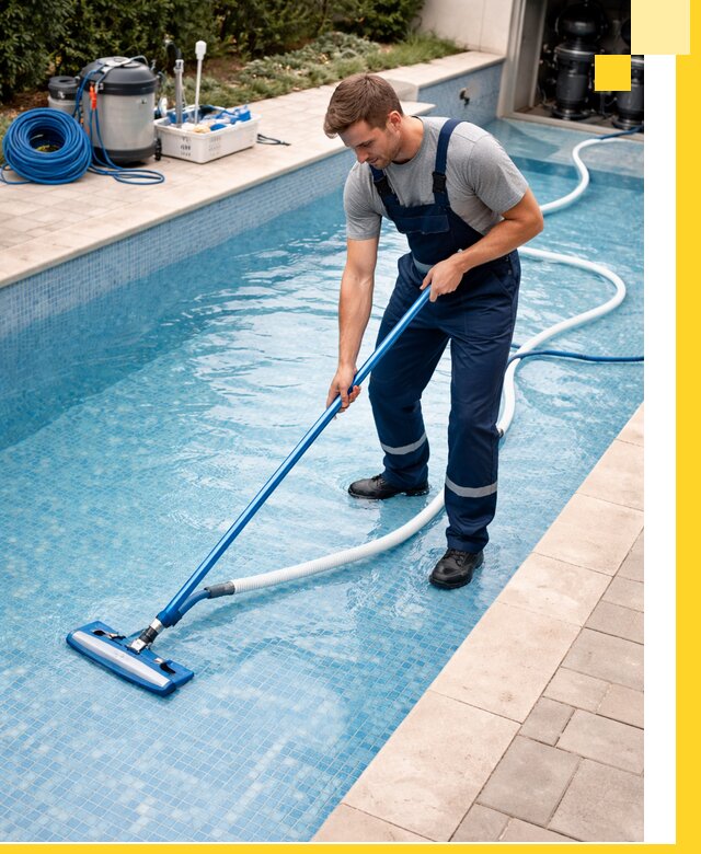 Профессиональная чистка бассейнов и фильтров в Назарове под ключ