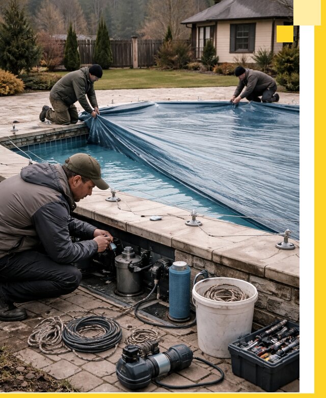 Консервация бассейнов в Назарове: подготовка к длительному хранению