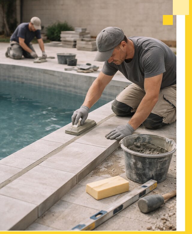 Отделка бассейнов в Назарове: декоративная отделка и гидроизоляция