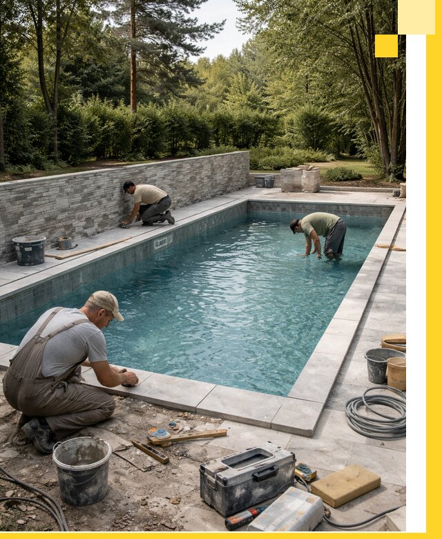 Проектирование и строительство частных бассейнов в Назарове