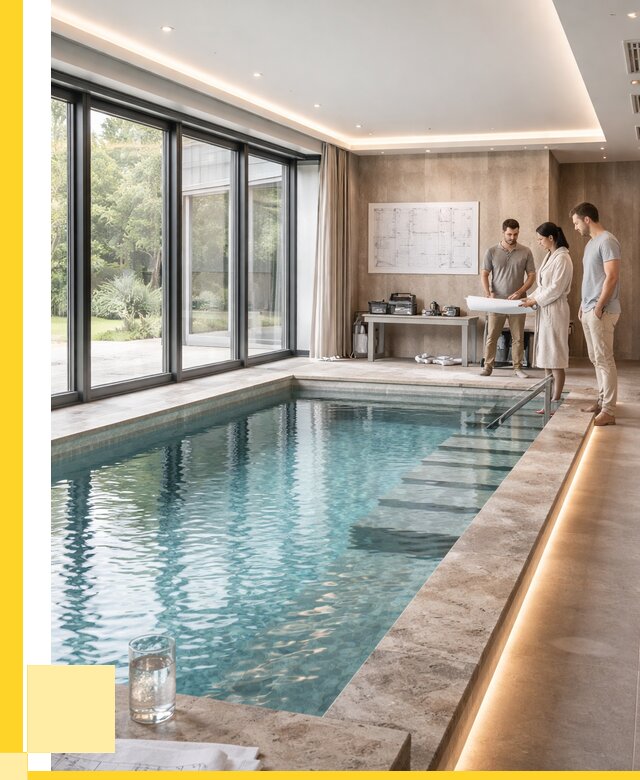 Закрытые бассейны под ключ в Назарове от 2569500 р. | ЭриданНрв