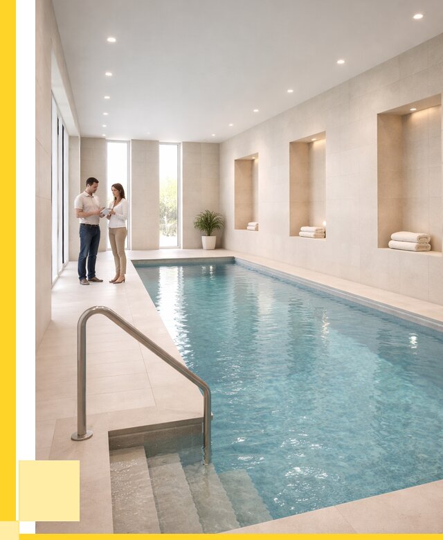 Бассейны в помещении под ключ в Назарове от 1541700 р. | ЭриданНрв