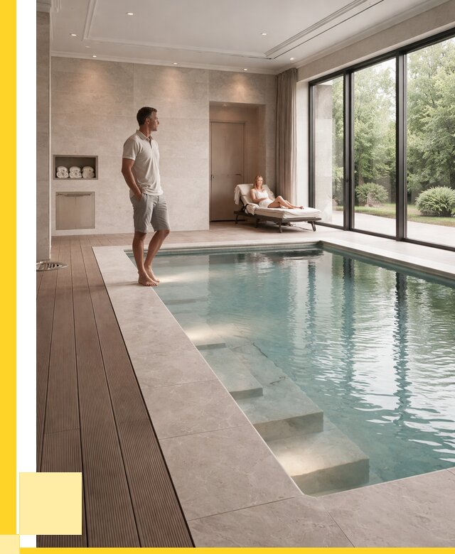 Бассейны в коттедже под ключ в Назарове от 1233360 р. | ЭриданНрв