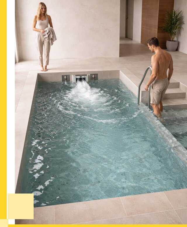 Бассейн с противотоком в Назарове от 256950 р. | ЭриданНрв