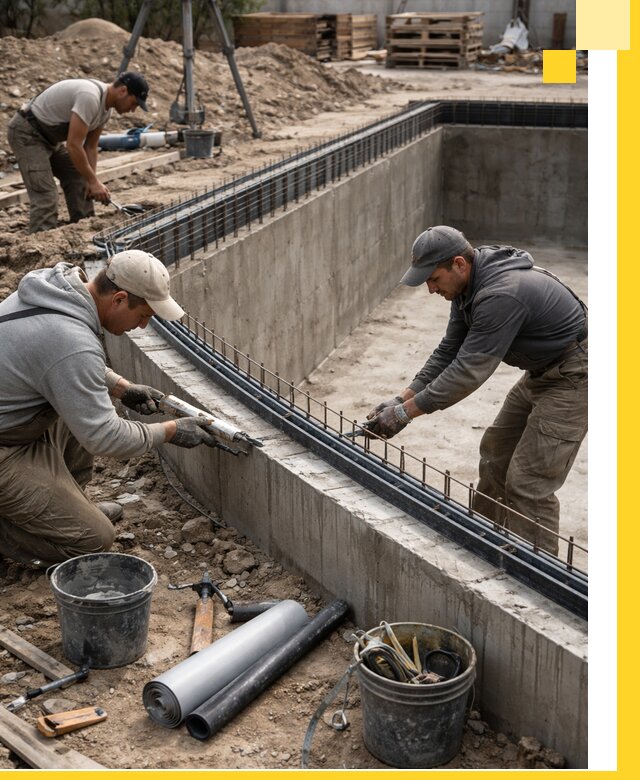 Качественный монтаж чаши бассейна в Назарове под ключ с гарантией