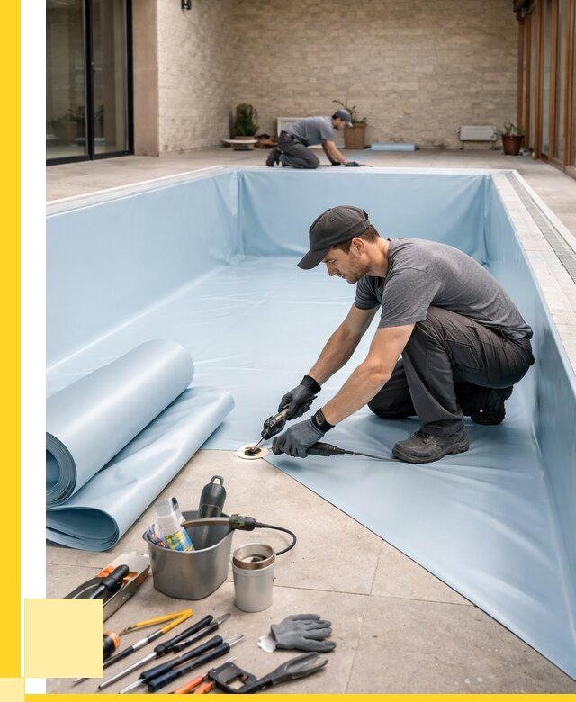 Пленка ПВХ для бассейнов в Назарове от 2570 р. | ЭриданНрв