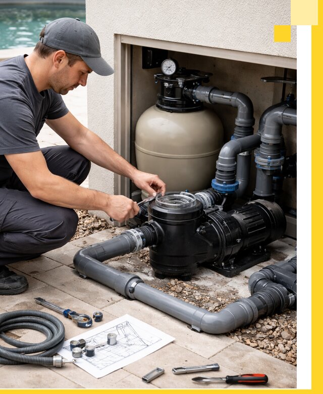 Поставка, монтаж и сервис насосов для бассейнов в Назарове