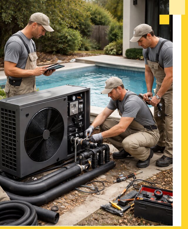 Проектирование и установка тепловых насосов для бассейнов в Назарове