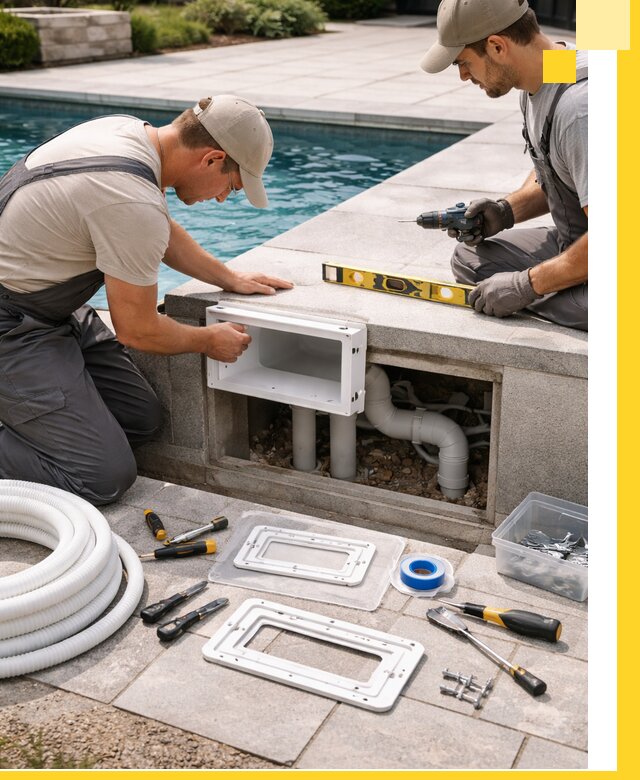 Поставка и установка скиммеров для бассейнов в Назарове