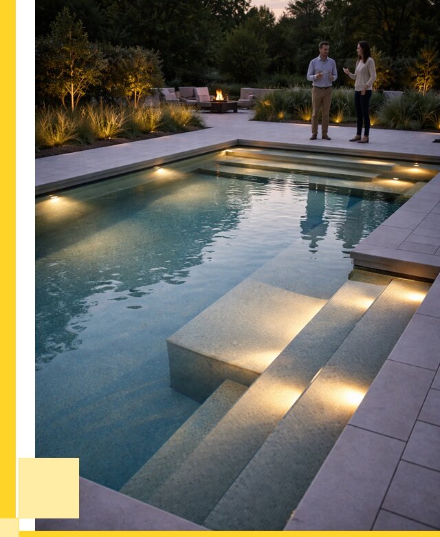 Освещение бассейнов в Назарове под ключ от 25695 р. | ЭриданНрв