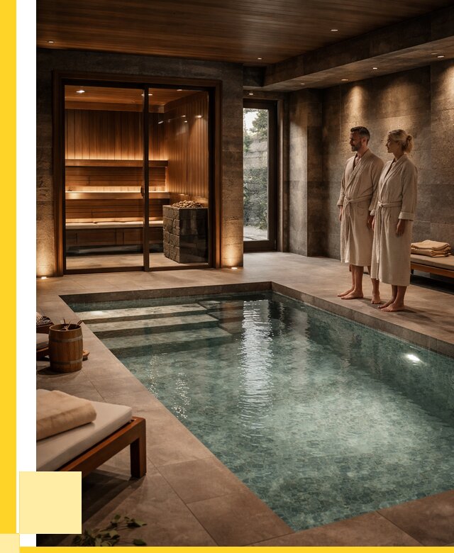 Сауна с большим бассейном в Назарове от 1233360 р. ЭриданНрв