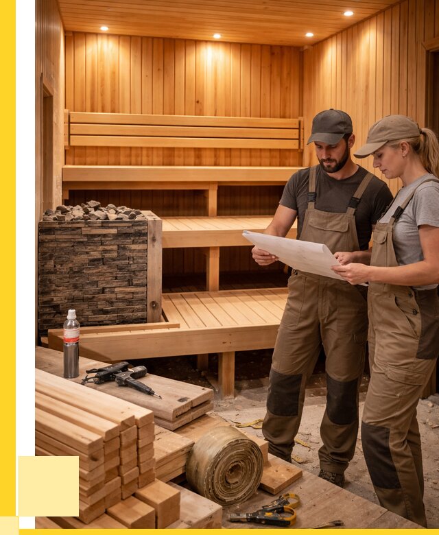 Строительство саун в Назарове под ключ от 256950 р., ЭриданНрв