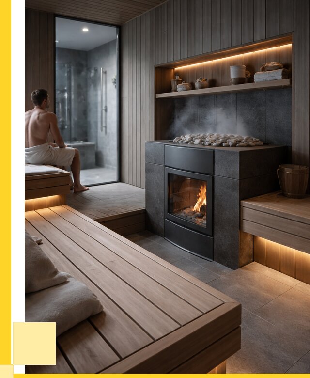Проект сауны в частном доме в Назарове от 35973 р. | ЭриданНрв
