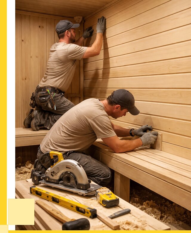 Обшивка саун вагонкой в Назарове от 2570 р. | ЭриданНрв