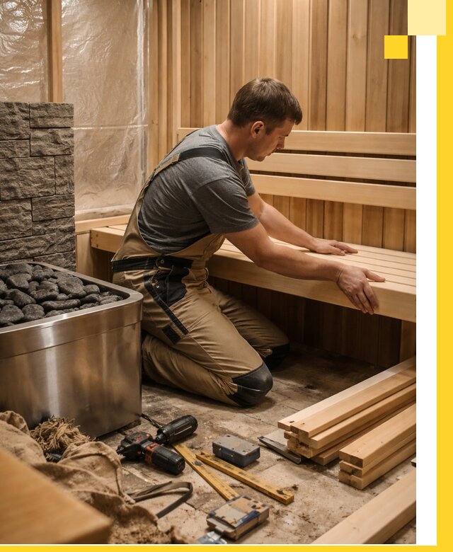 Сауны для дома под ключ с проектированием и монтажом в Назарове