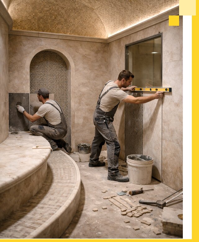 Проектирование и строительство саун с хамамом под ключ в Назарове